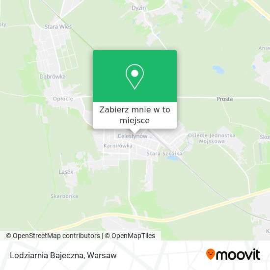 Mapa Lodziarnia Bajeczna