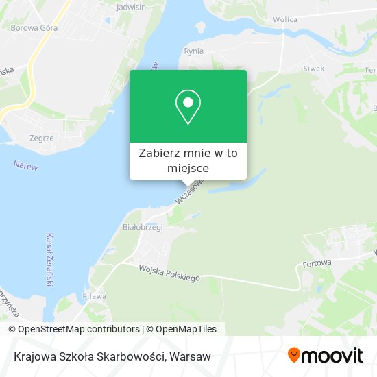 Mapa Krajowa Szkoła Skarbowości