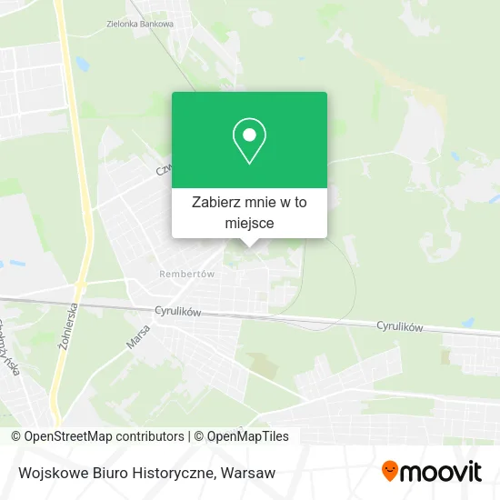 Mapa Wojskowe Biuro Historyczne