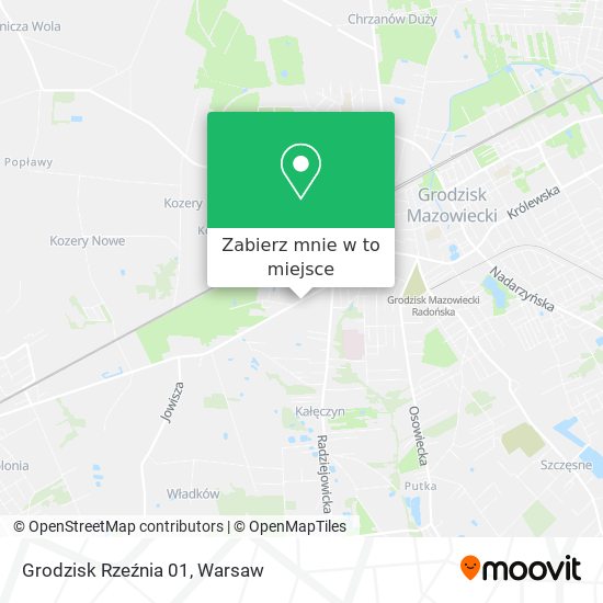 Mapa Grodzisk Rzeźnia 01