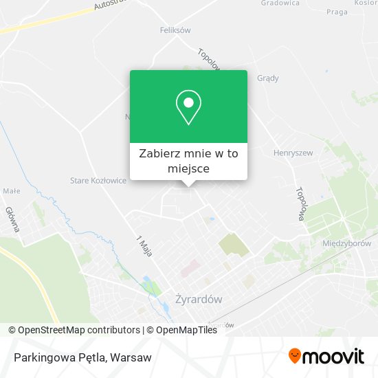 Mapa Parkingowa Pętla