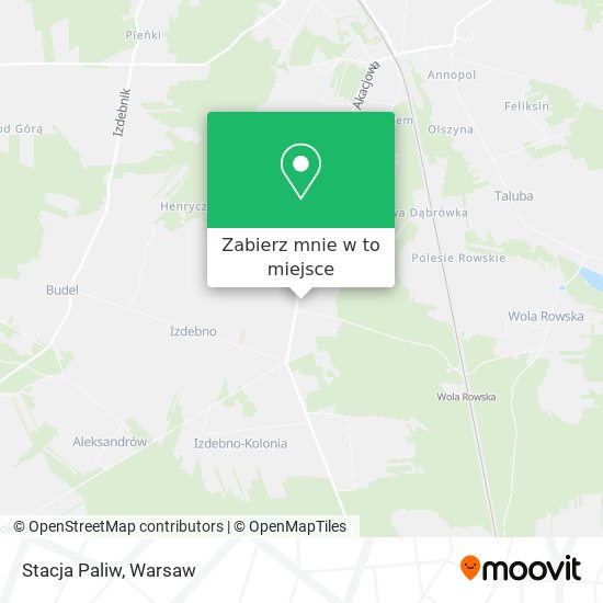 Mapa Stacja Paliw