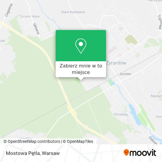 Mapa Mostowa Pętla