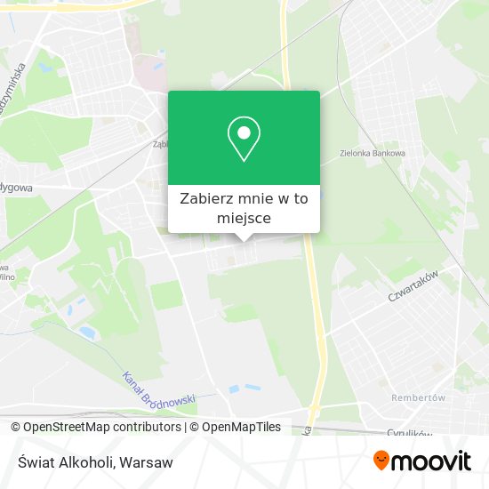 Mapa Świat Alkoholi