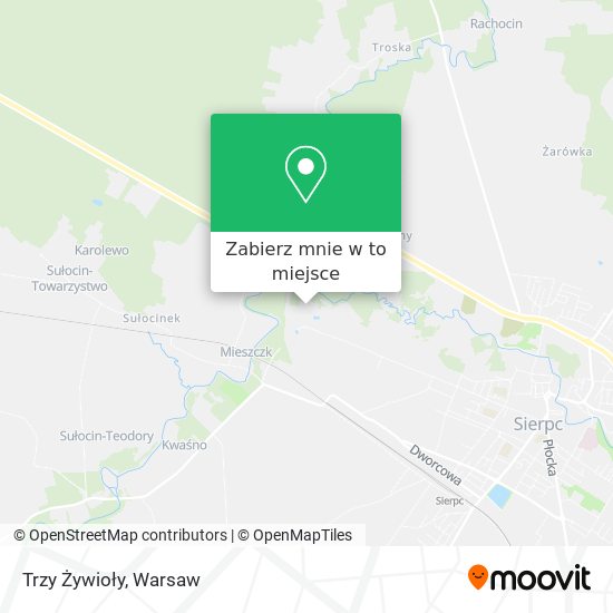 Mapa Trzy Żywioły