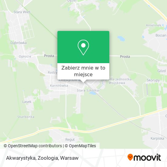 Mapa Akwarystyka, Zoologia