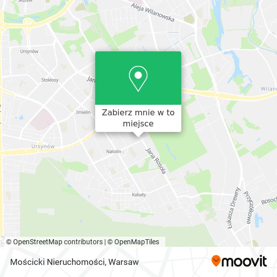 Mapa Mościcki Nieruchomości