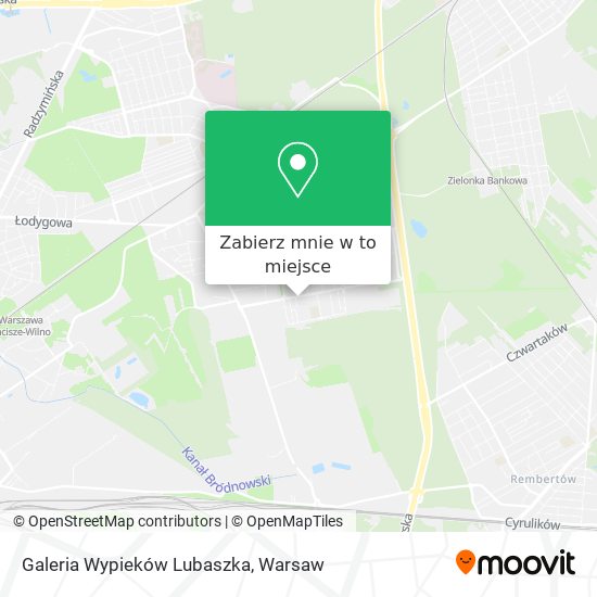 Mapa Galeria Wypieków Lubaszka