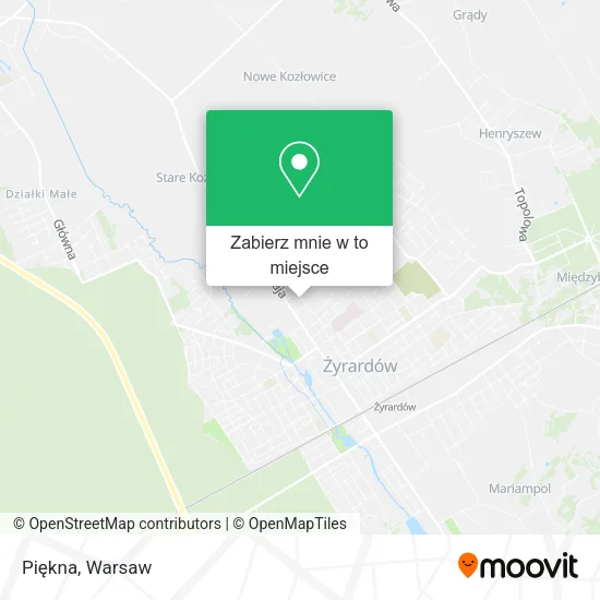 Mapa Piękna