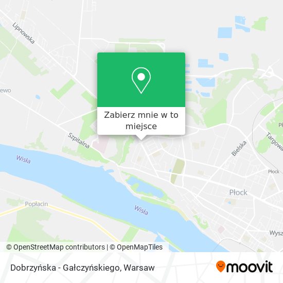 Mapa Dobrzyńska - Gałczyńskiego