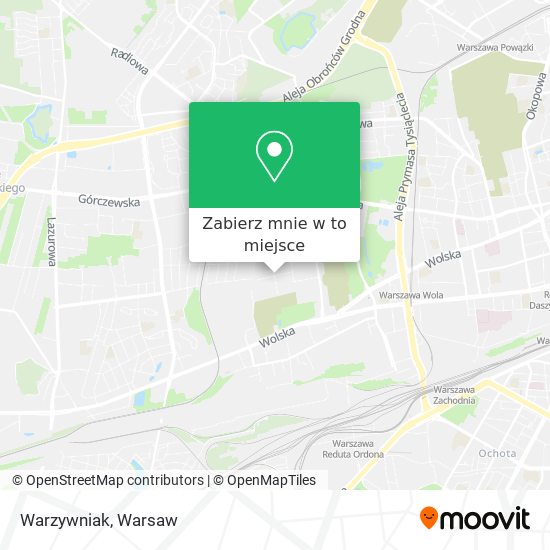 Mapa Warzywniak