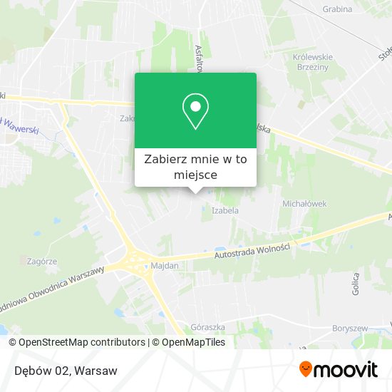 Mapa Dębów 02