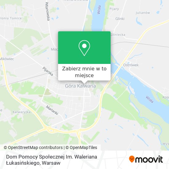 Mapa Dom Pomocy Społecznej Im. Waleriana Łukasińskiego