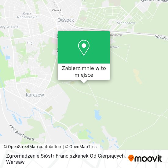 Mapa Zgromadzenie Sióstr Franciszkanek Od Cierpiących