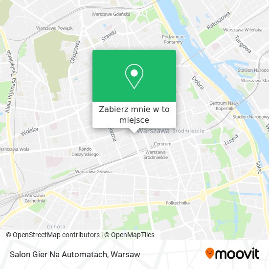 Mapa Salon Gier Na Automatach