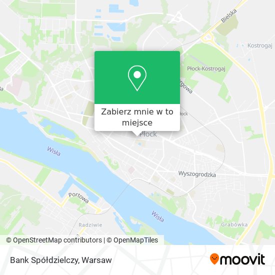 Mapa Bank Spółdzielczy