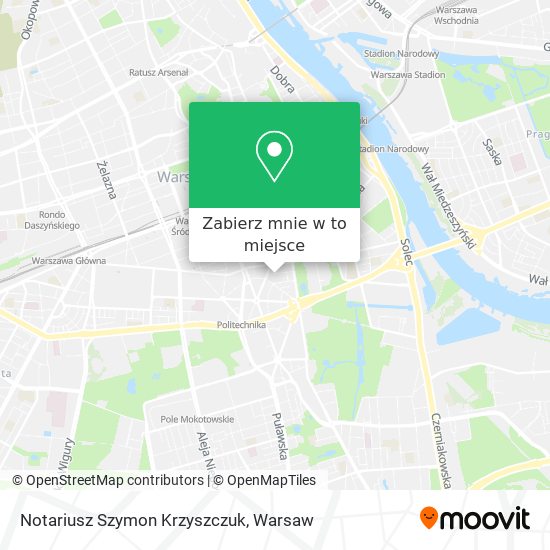 Mapa Notariusz Szymon Krzyszczuk