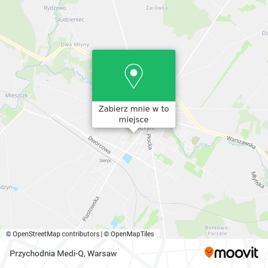 Mapa Przychodnia Medi-Q