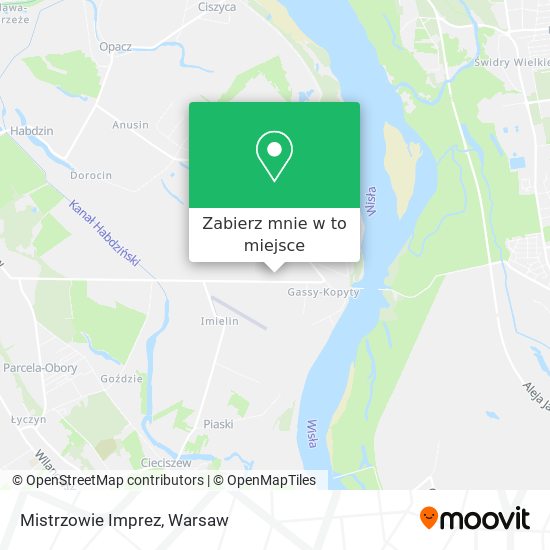 Mapa Mistrzowie Imprez