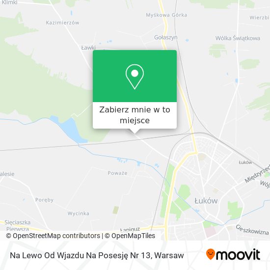 Mapa Na Lewo Od Wjazdu Na Posesję Nr 13