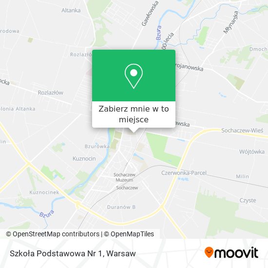 Mapa Szkoła Podstawowa Nr 1