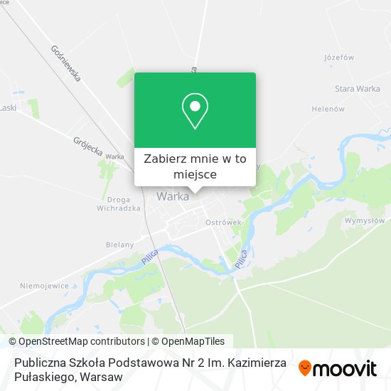 Mapa Publiczna Szkoła Podstawowa Nr 2 Im. Kazimierza Pułaskiego