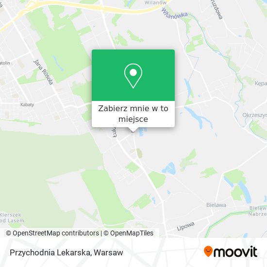 Mapa Przychodnia Lekarska