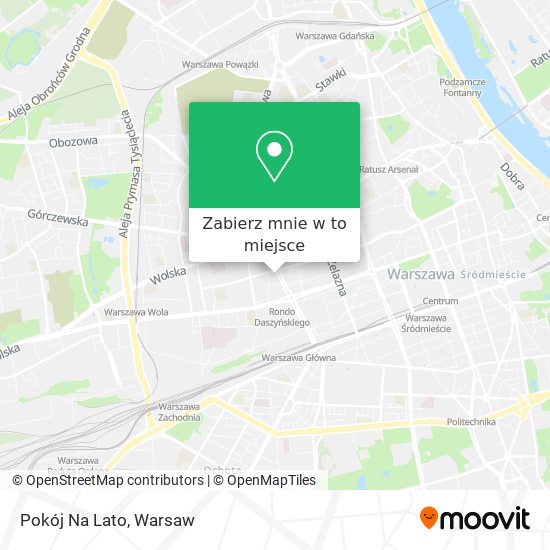 Mapa Pokój Na Lato