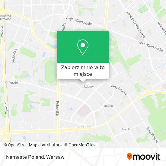 Mapa Namaste Poland