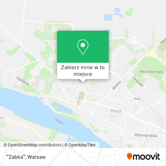 Mapa ""Żabka""