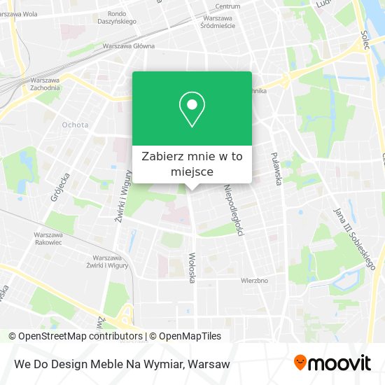 Mapa We Do Design Meble Na Wymiar