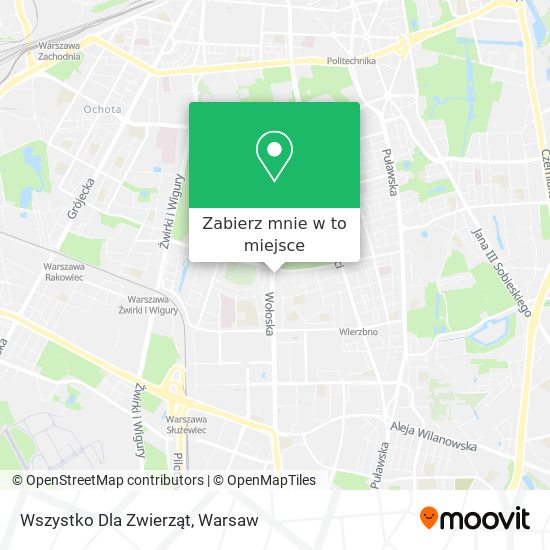 Mapa Wszystko Dla Zwierząt