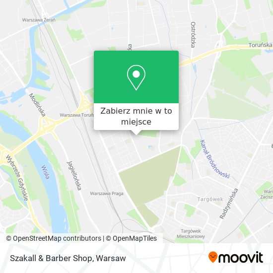 Mapa Szakall & Barber Shop