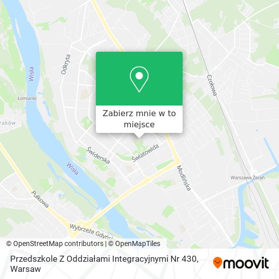 Mapa Przedszkole Z Oddziałami Integracyjnymi Nr 430