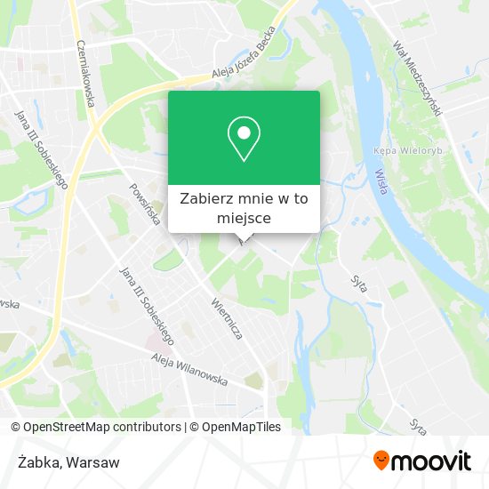 Mapa Żabka