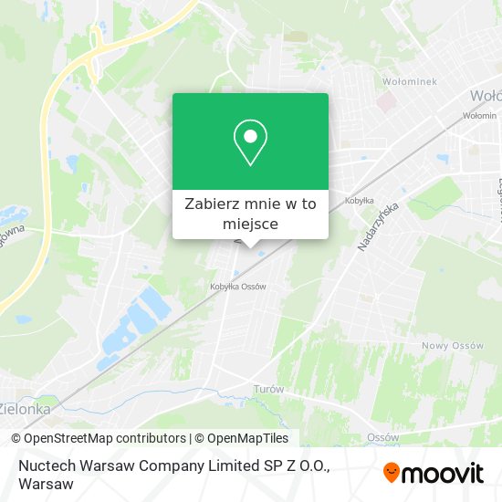 Mapa Nuctech Warsaw Company Limited SP Z O.O.