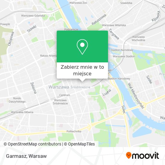 Mapa Garmasz