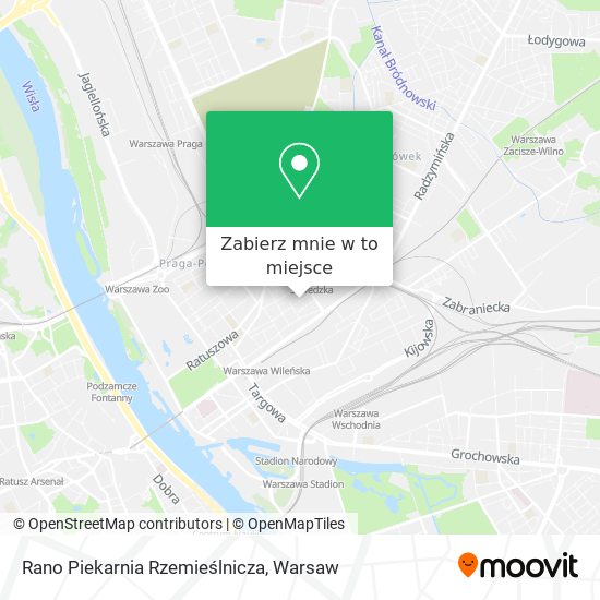 Mapa Rano Piekarnia Rzemieślnicza