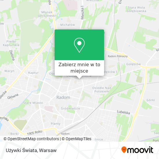 Mapa Używki Świata