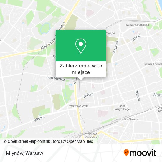 Mapa Młynów