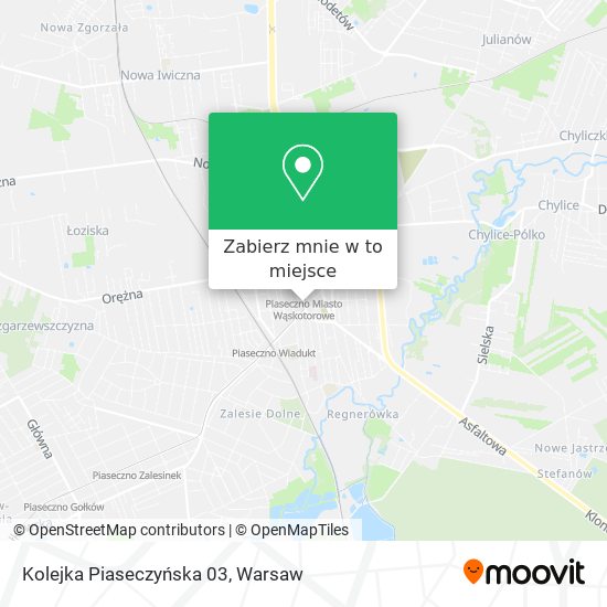 Mapa Kolejka Piaseczyńska 03