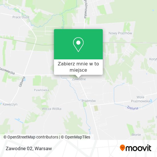 Mapa Zawodne 02