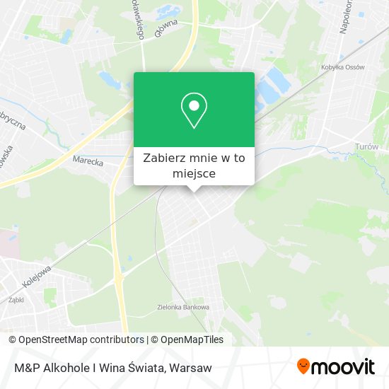 Mapa M&P Alkohole I Wina Świata