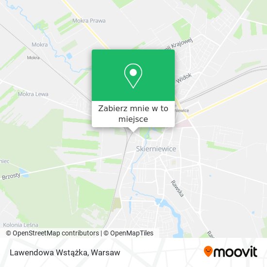 Mapa Lawendowa Wstążka