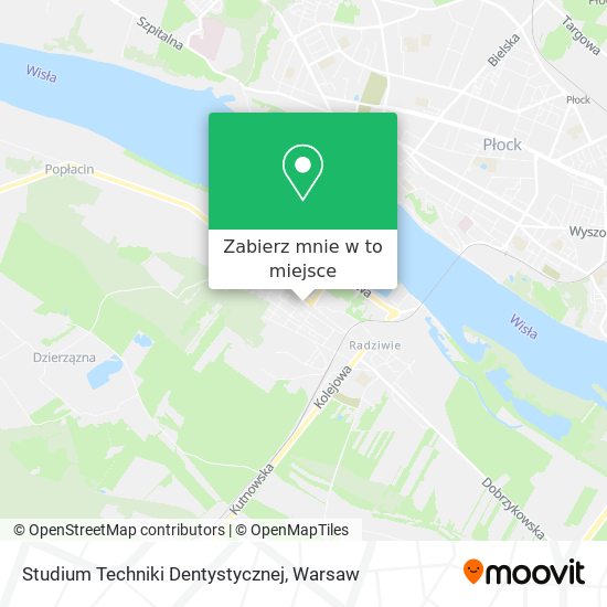 Mapa Studium Techniki Dentystycznej