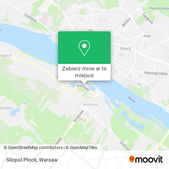 Mapa Silopol Płock