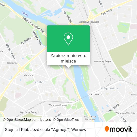 Mapa Stajnia I Klub Jeździecki ""Agmaja""