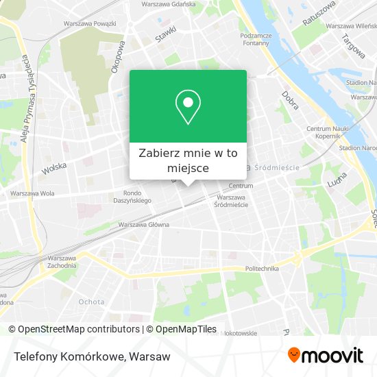 Mapa Telefony Komórkowe