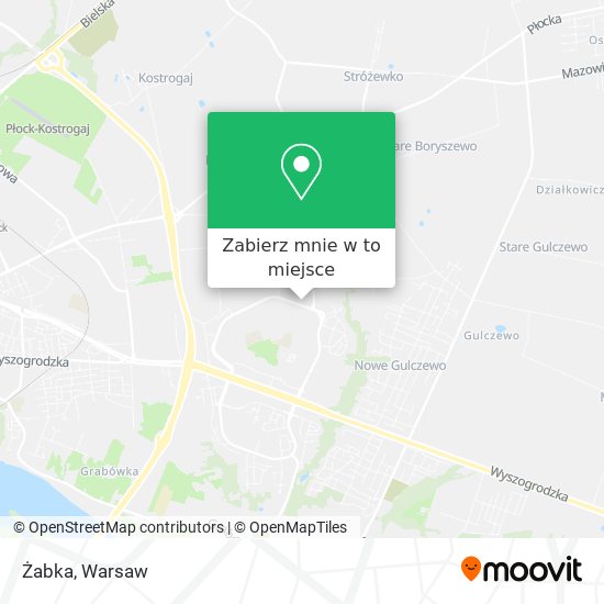 Mapa Żabka