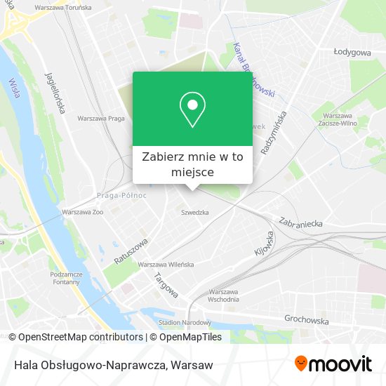 Mapa Hala Obsługowo-Naprawcza